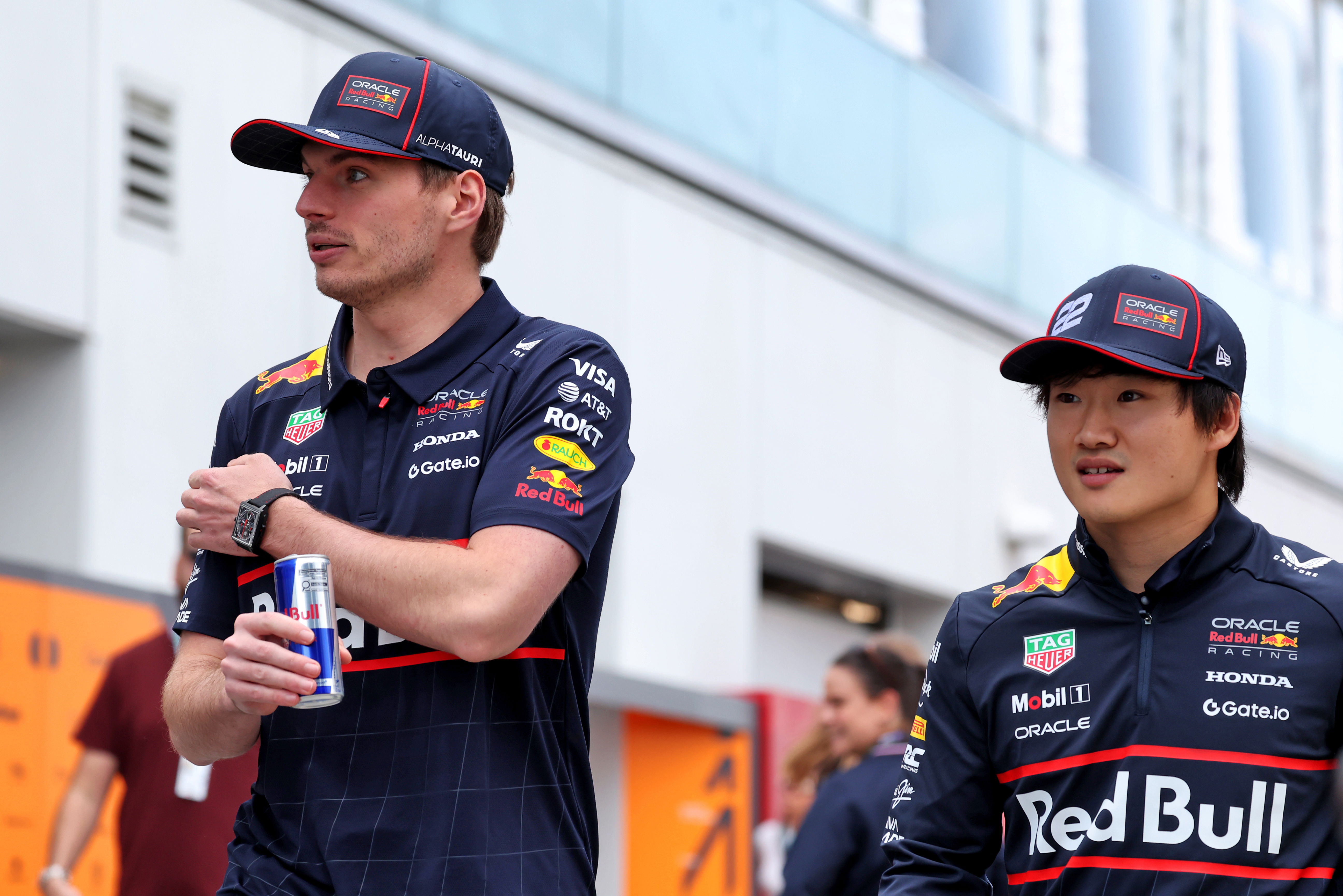 Verstappen Tsunoda Canada Thursday