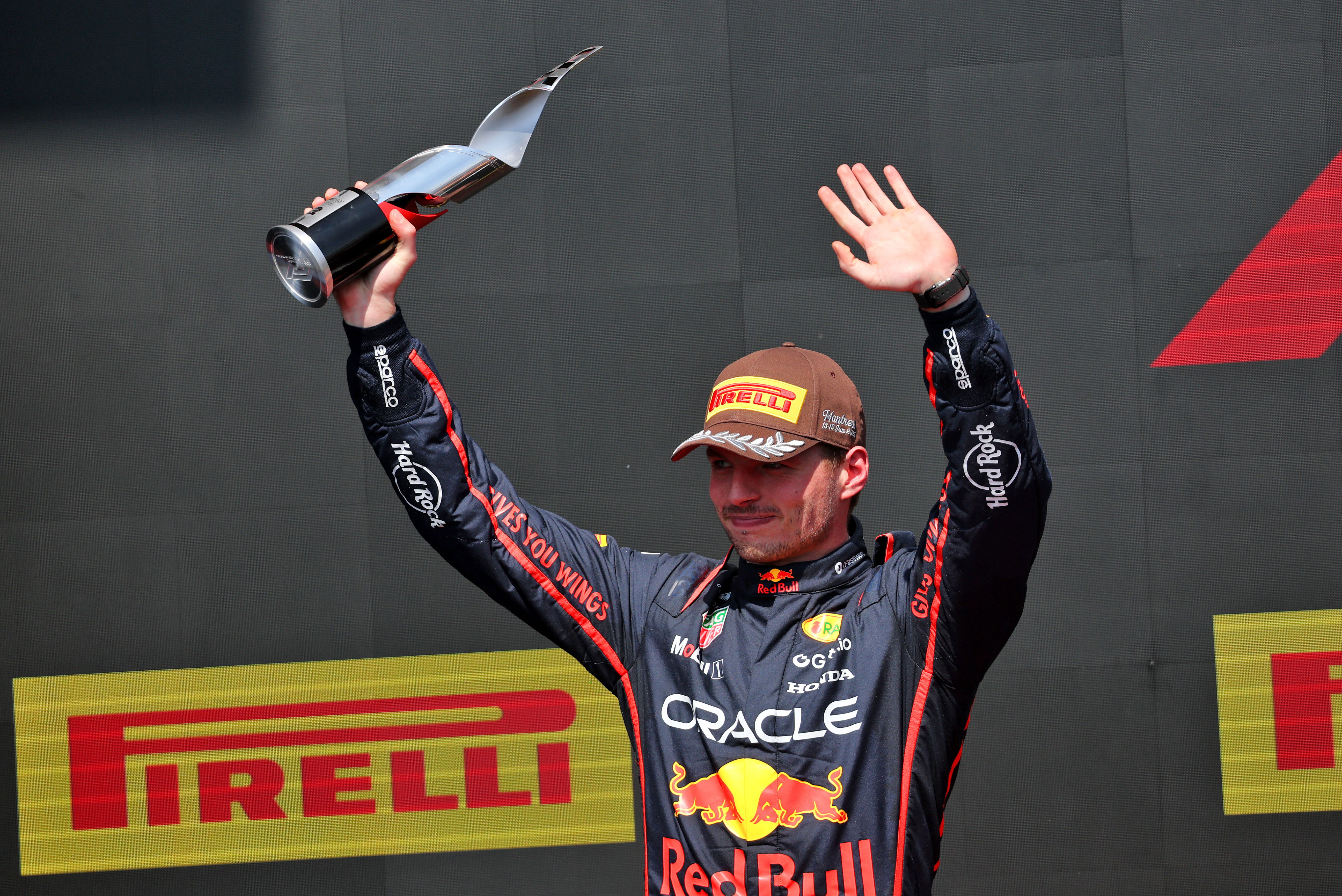 Verstappen Canada podium