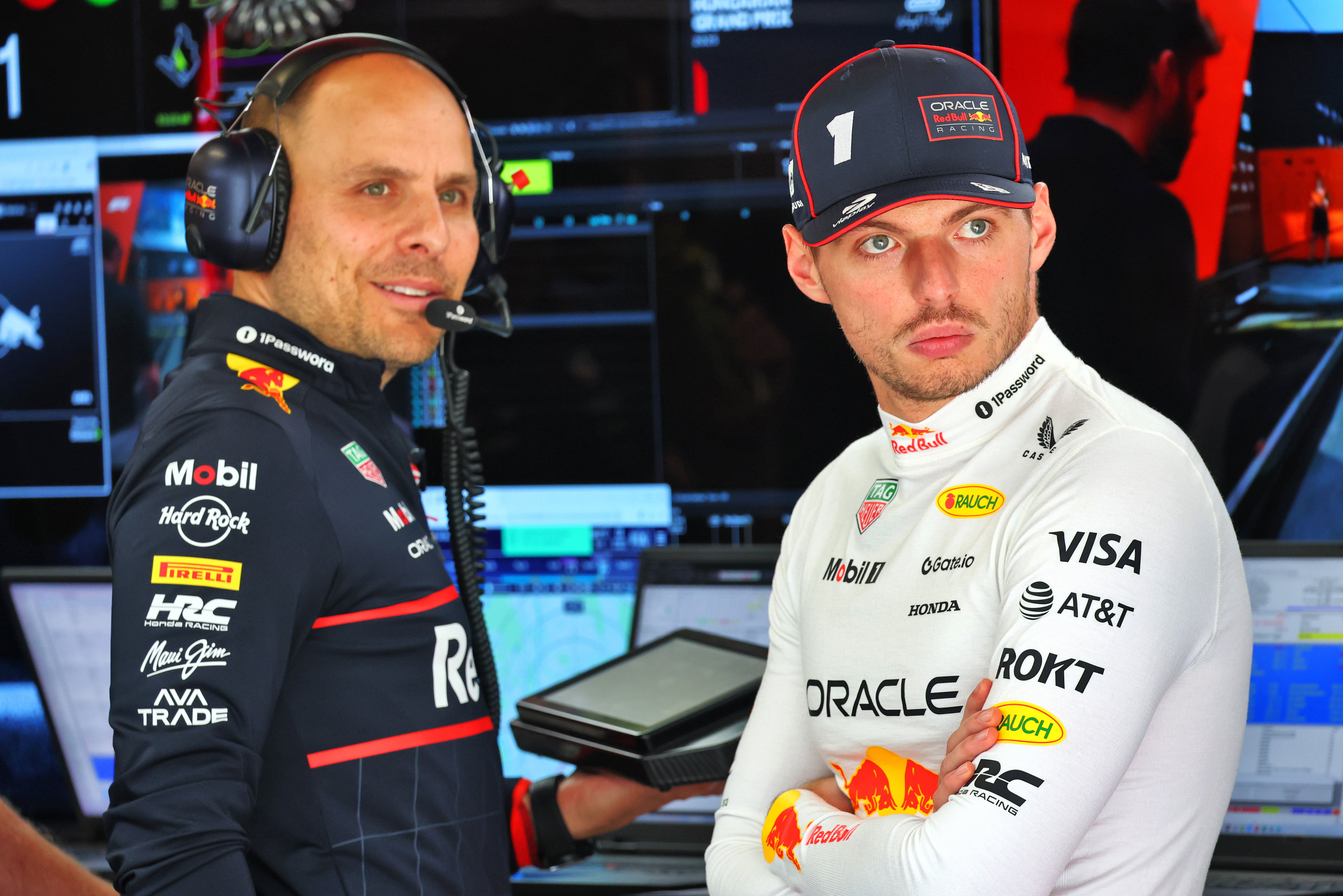 Verstappen Lambiase Saturday Hungary