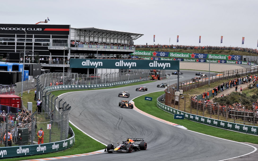 Verstappen race Zandvoort