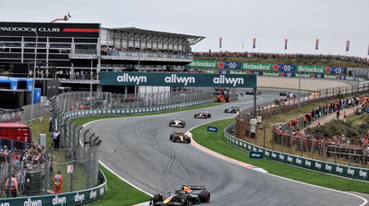 Verstappen race Zandvoort