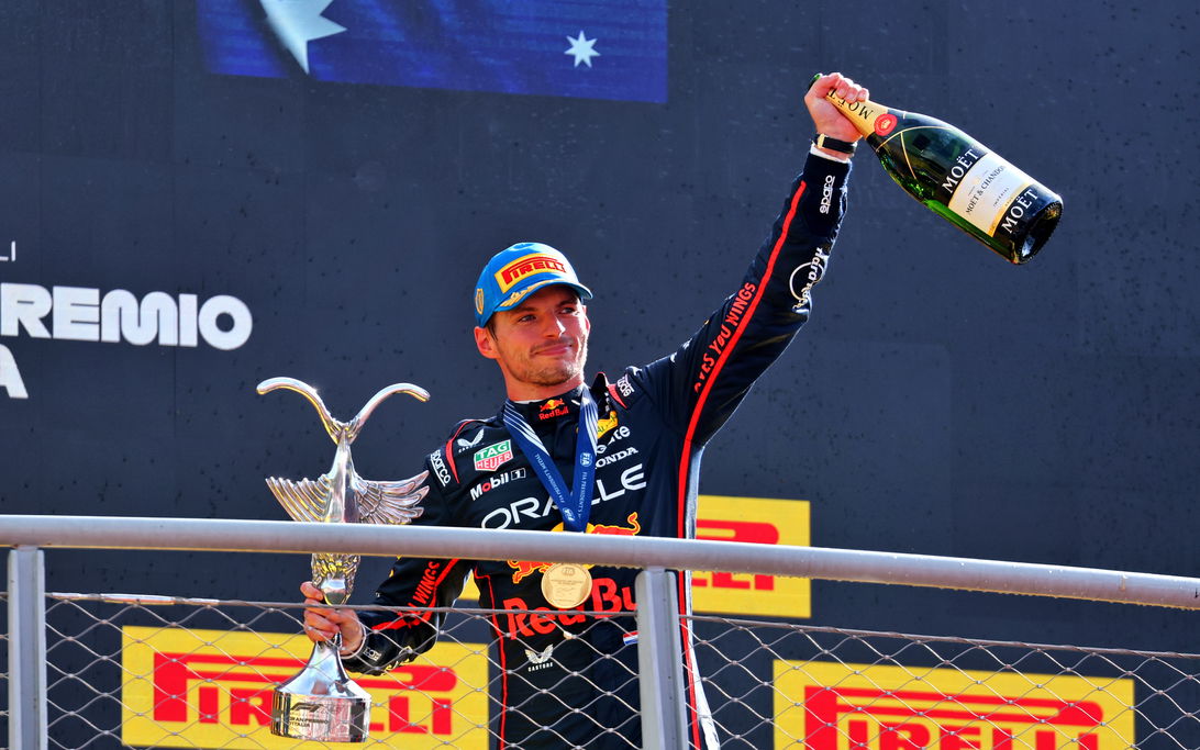 Verstappen win Monza