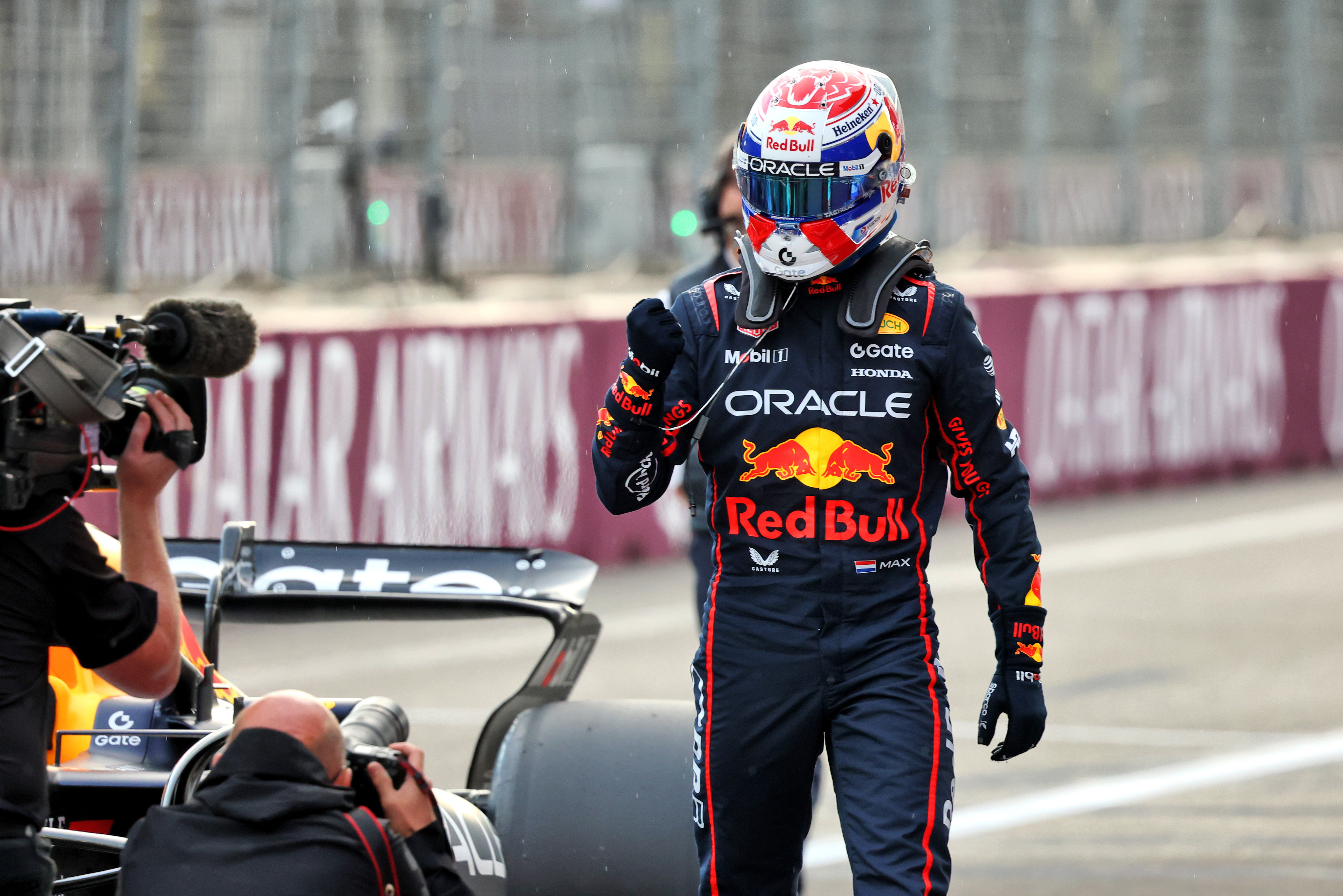 Verstappen pole Baku