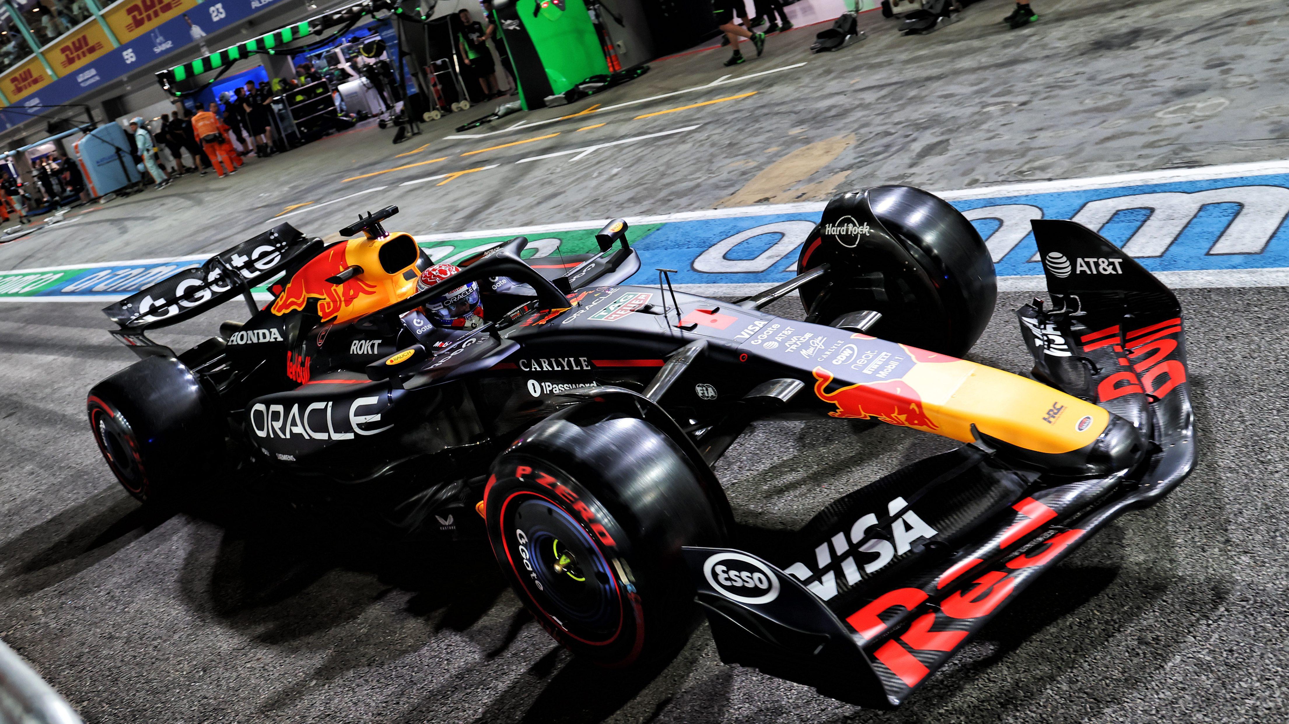Verstappen FP2 Singapore