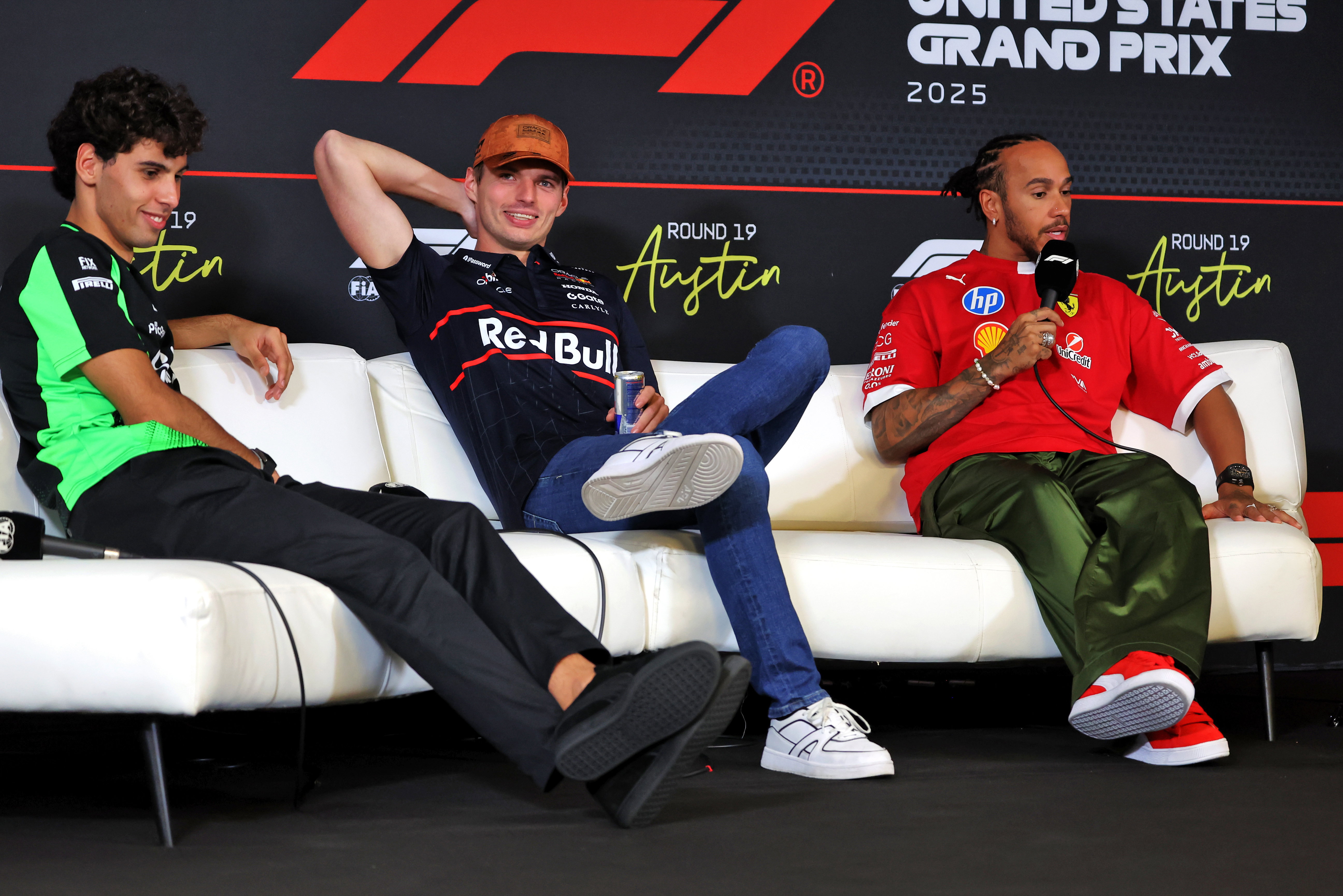Verstappen Austin presser