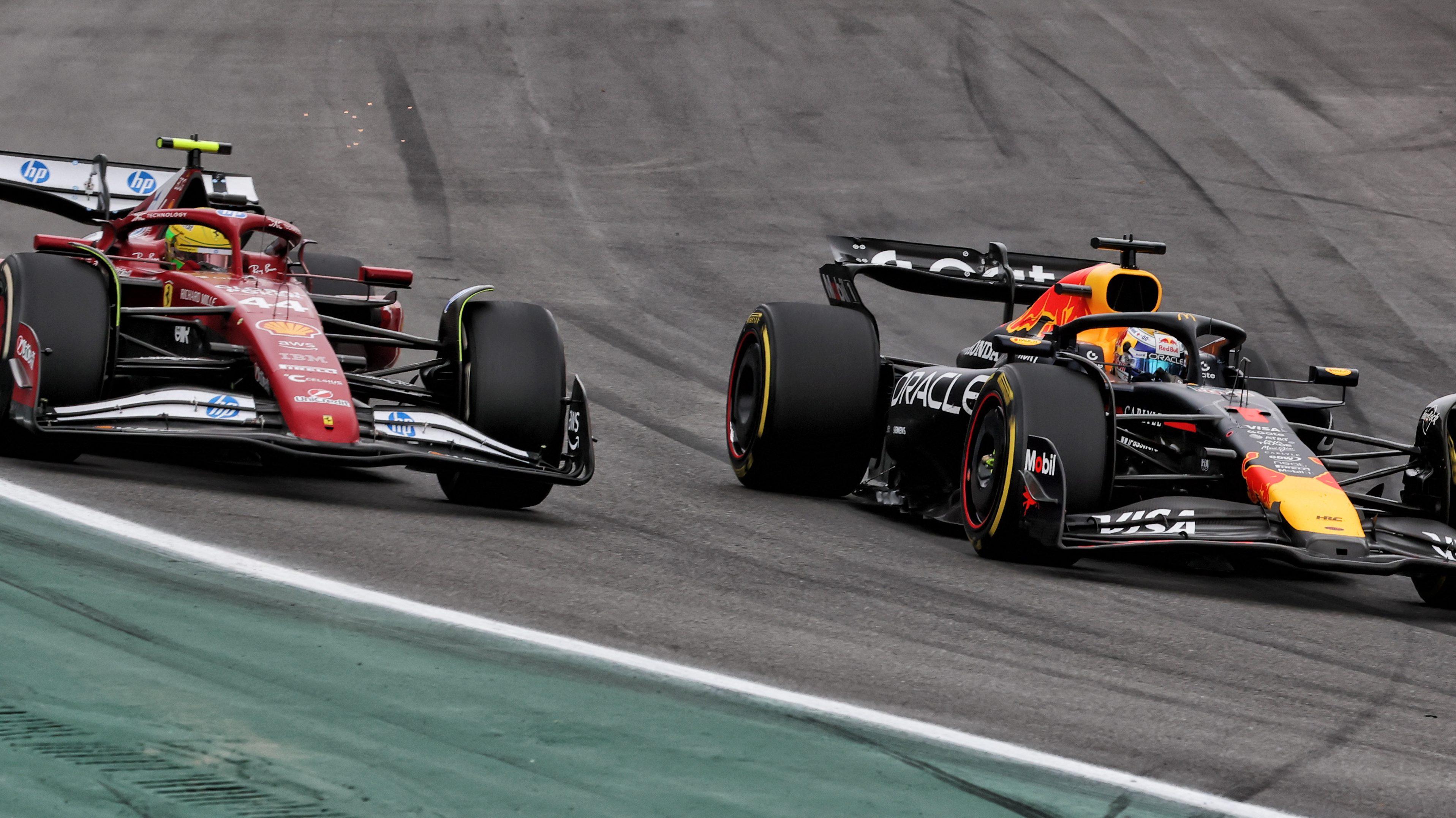 Verstappen Hamilton race Brazil