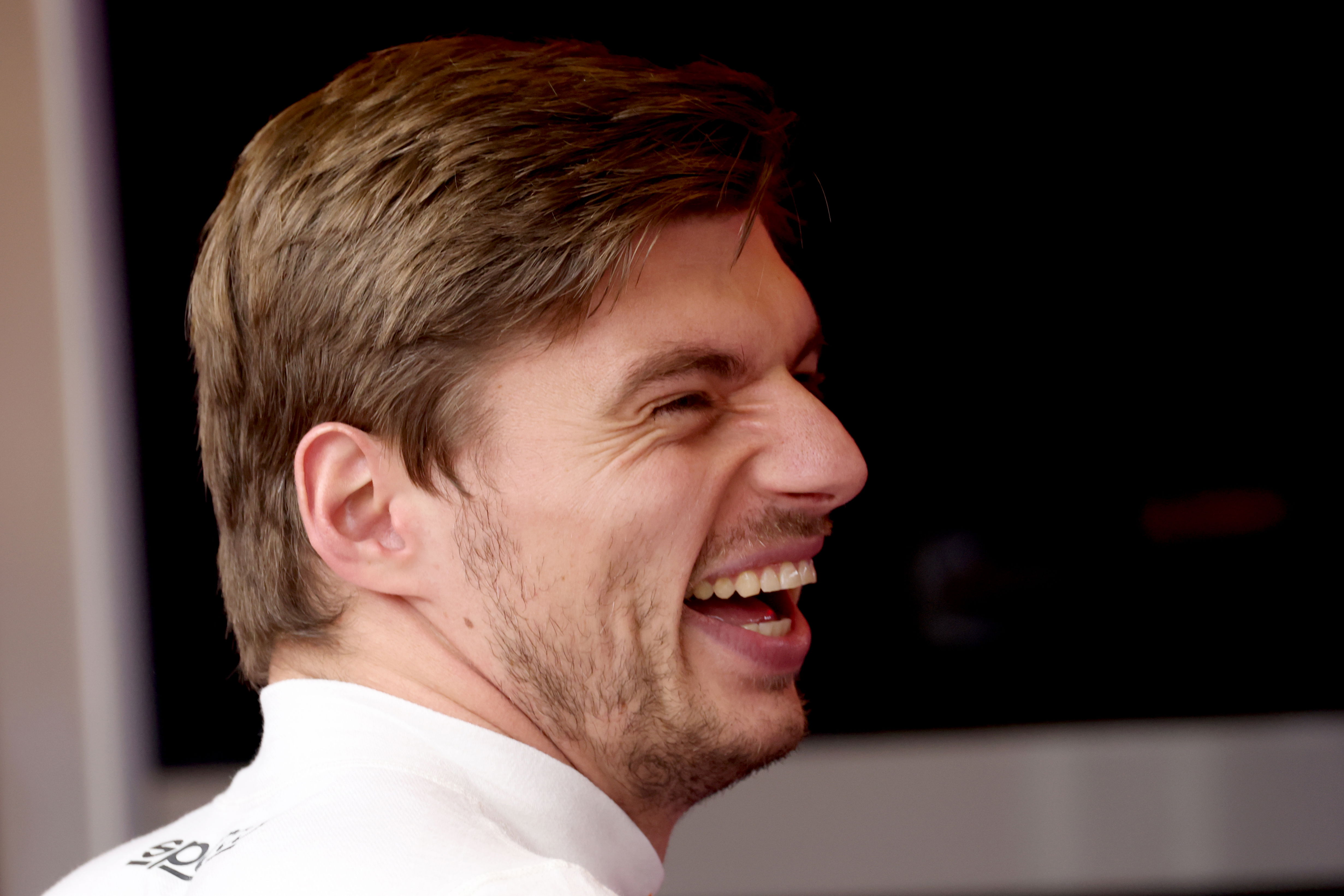 Verstappen laugh Abu Dhabi