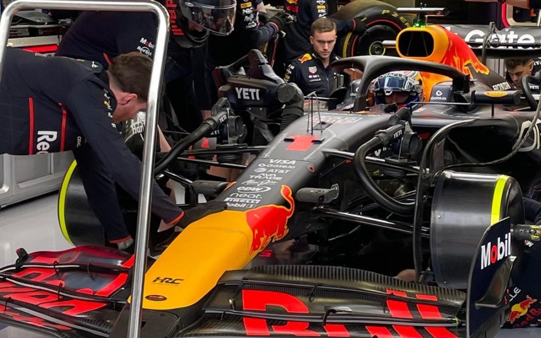 Verstappen Bahrain test