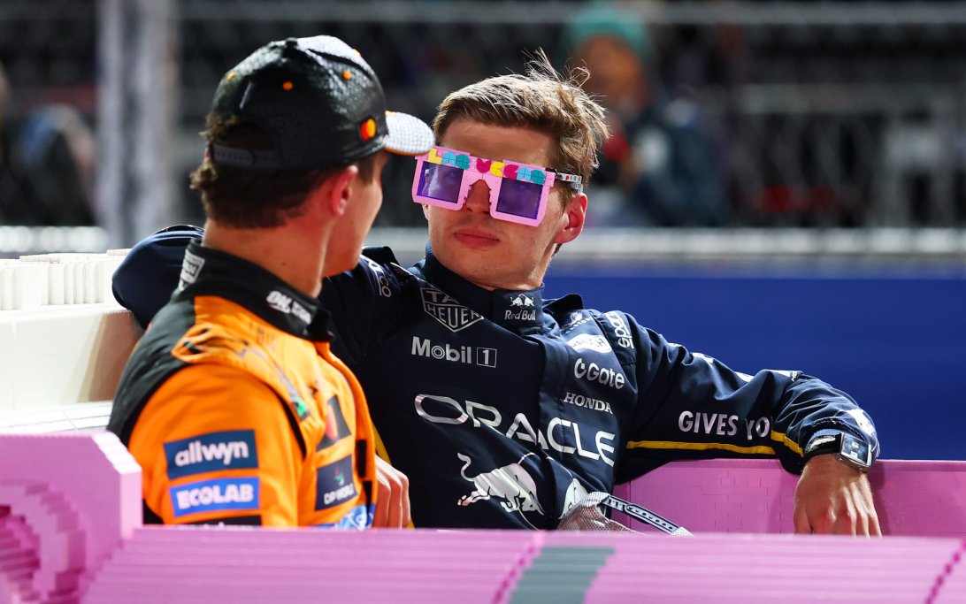 Norris Verstappen Las Vegas Post race