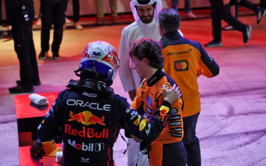 Piastri Verstappen Q Qatar