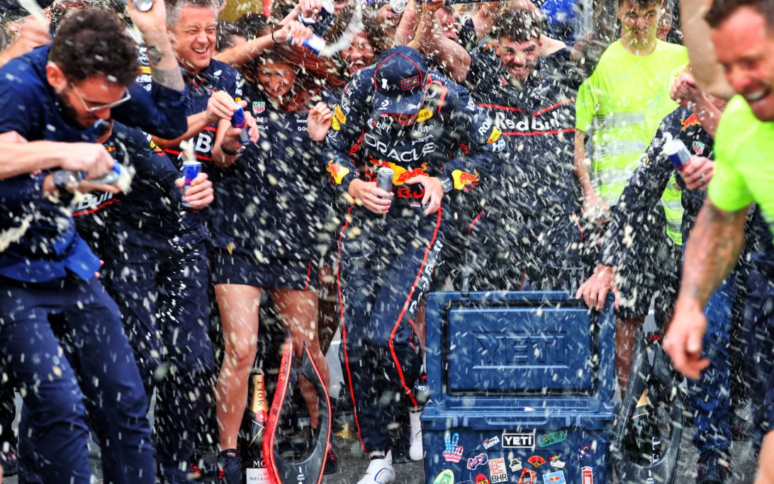 Red Bull Post race