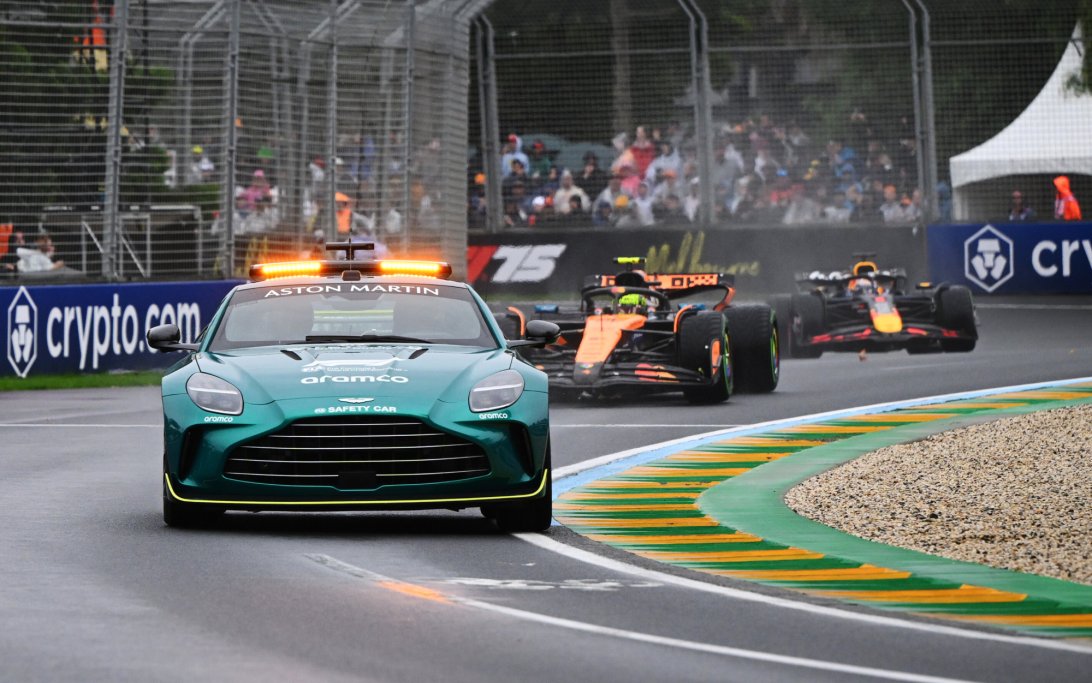 Verstappen Australian GP Safety Car