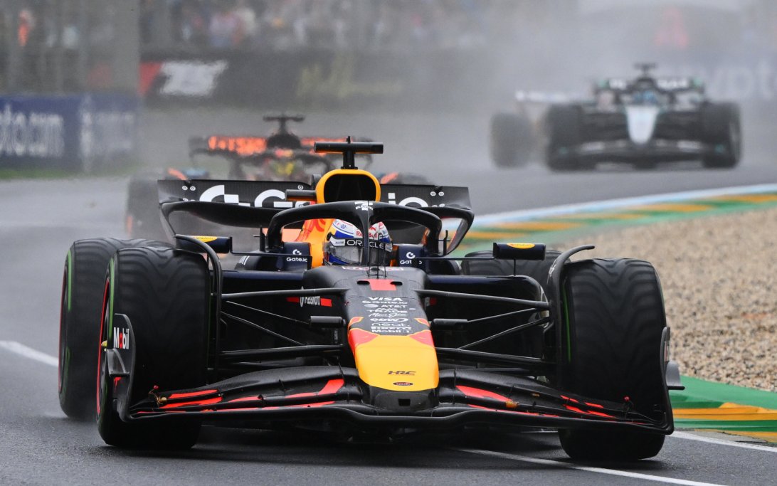Verstappen Australia race wet