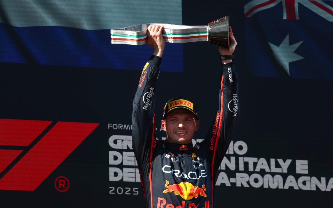 Verstappen victory Imola