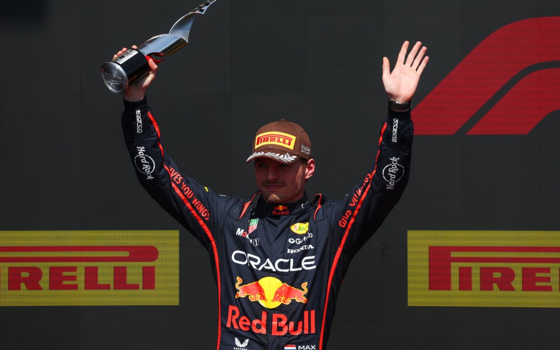 Verstappen Canada podium