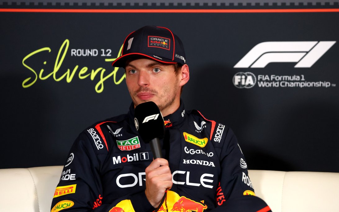 Verstappen Silverstone Quali