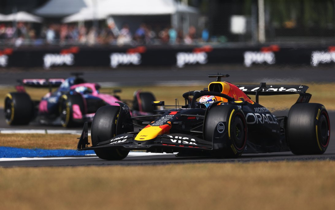 Verstappen Silverstone race