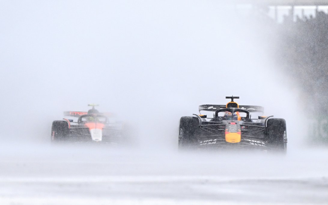 Verstappen wet Silverstone