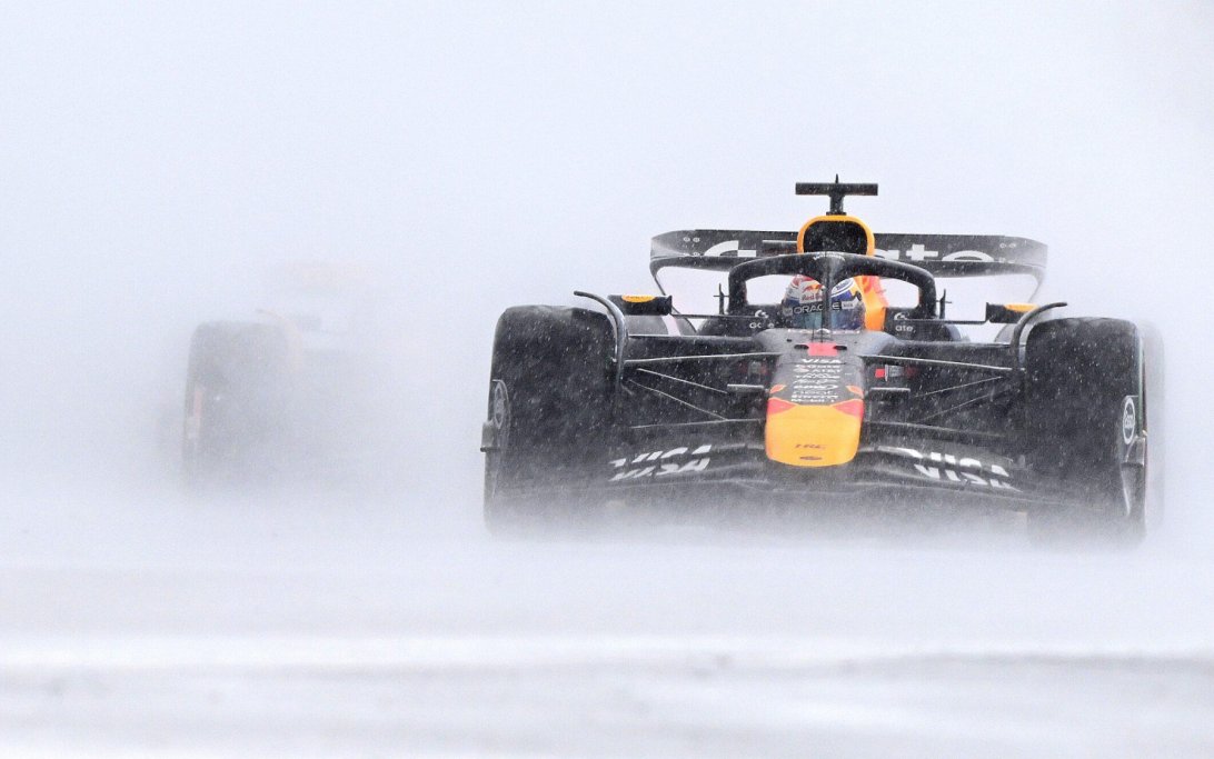 Verstappen Silverstone race wet