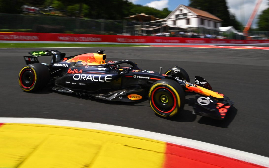 Verstappen Belgium FP1