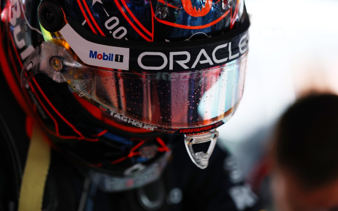 Verstappen pre race Belgium wet