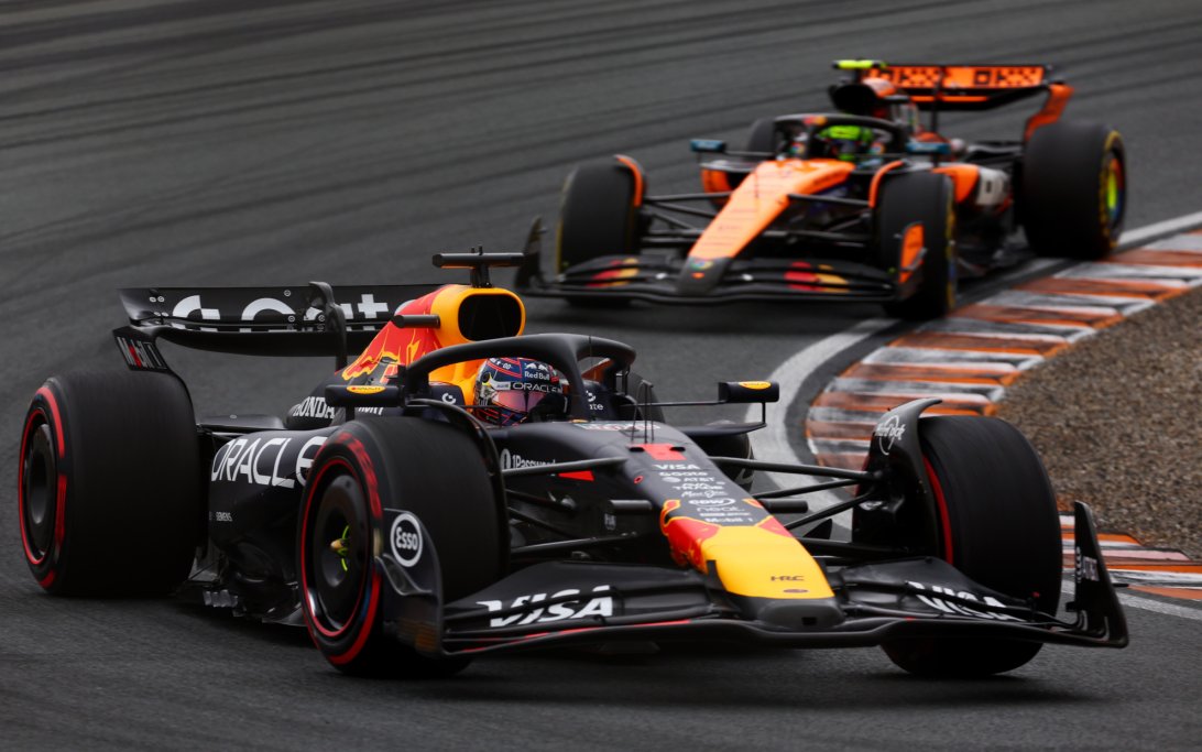 Verstappen race Zandvoort