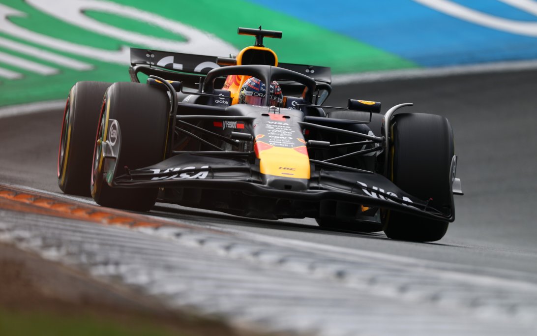 Verstappen race Zandvoort