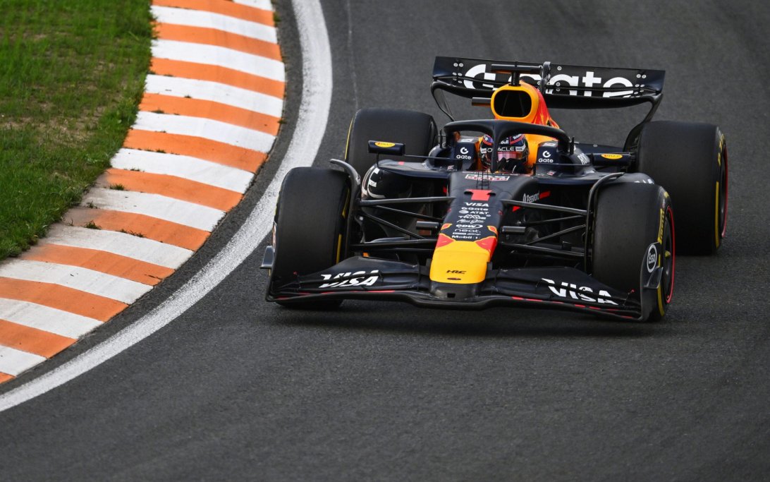 Verstappen race Zandvoort