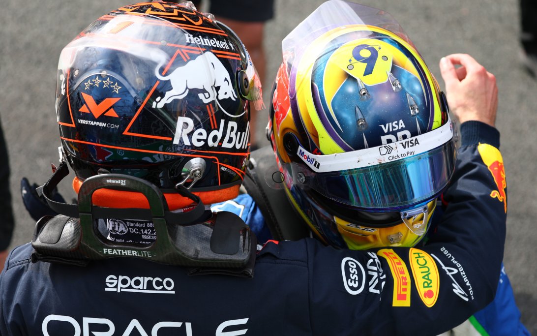 Verstappen Hadjar Zandvoort