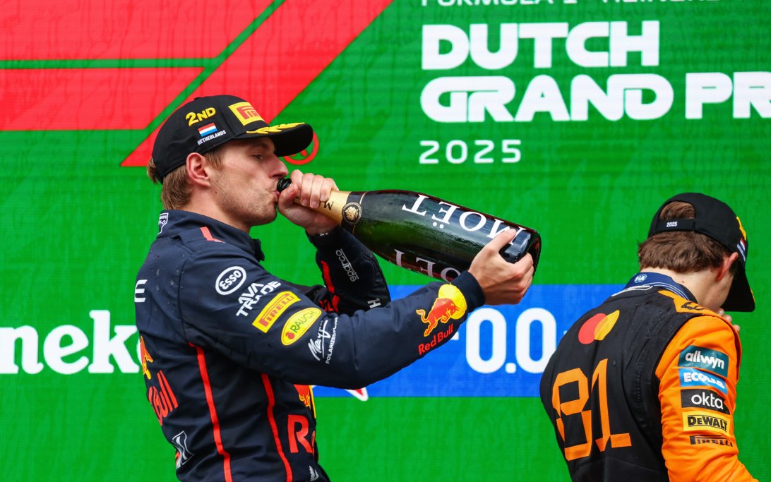 Verstappen Zandvoort podium