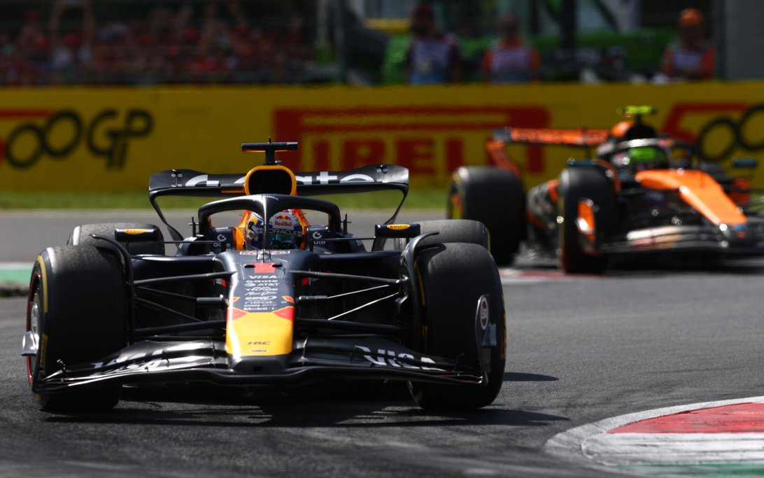 Verstappen Norris Monza
