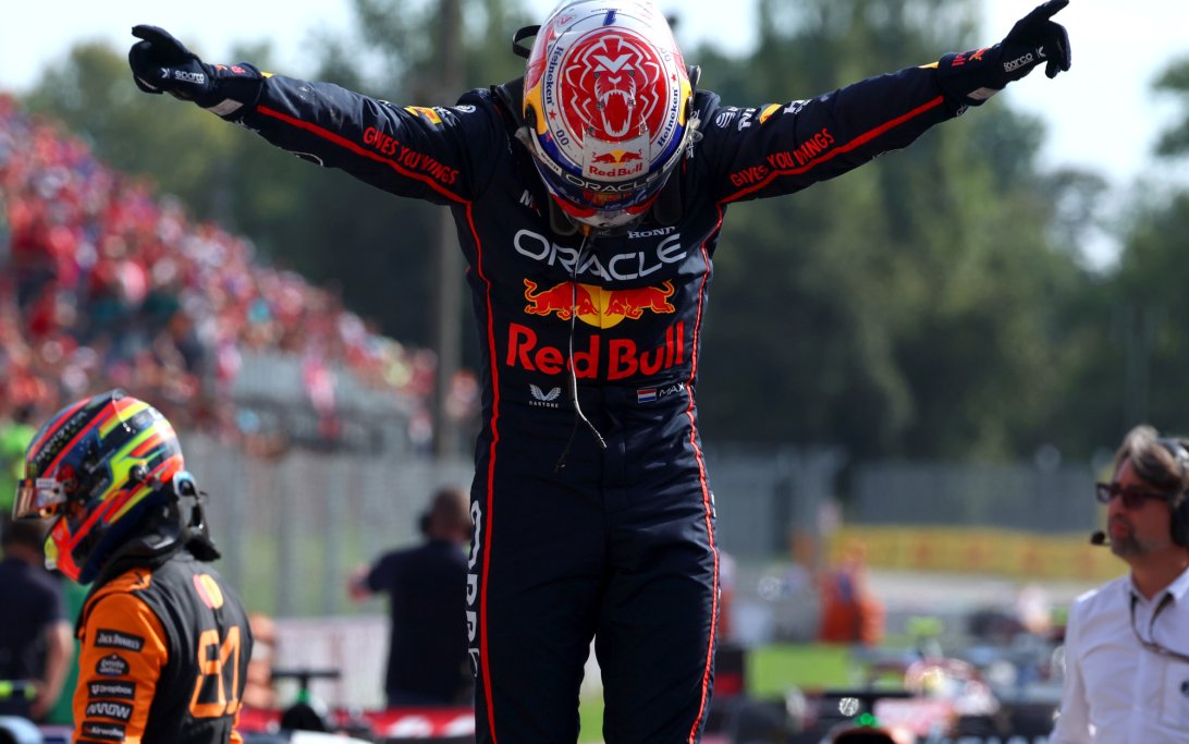 Verstappen win Monza