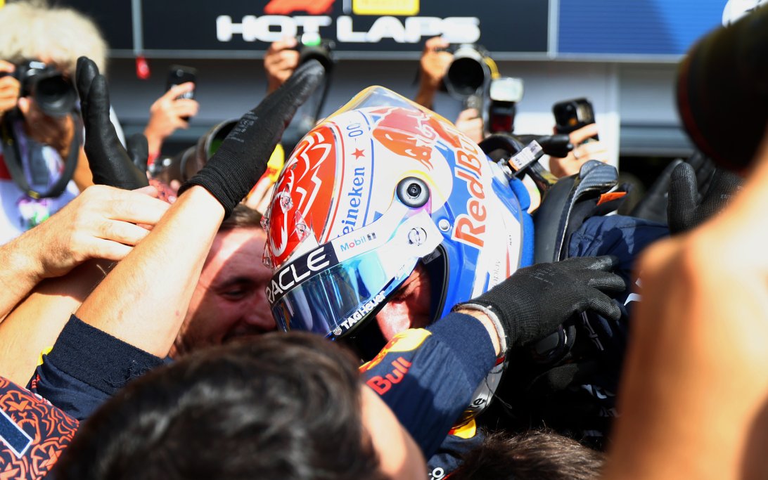 Verstappen win Monza