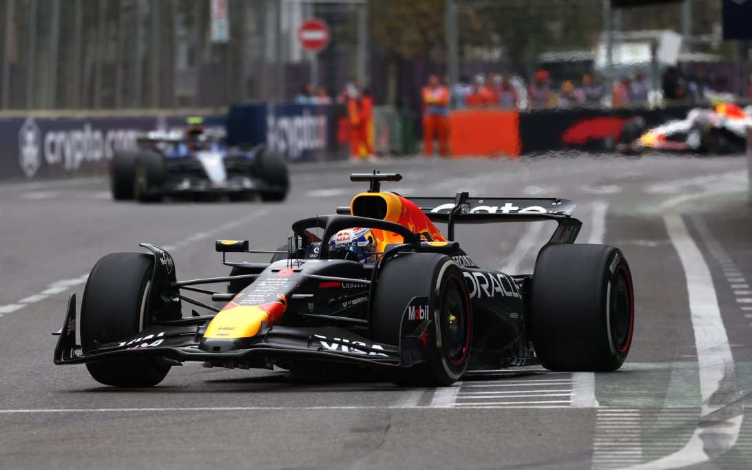 Verstappen Baku race