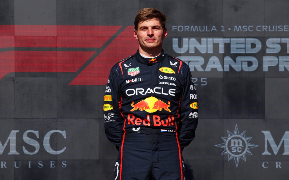 Verstappen Podium Austin