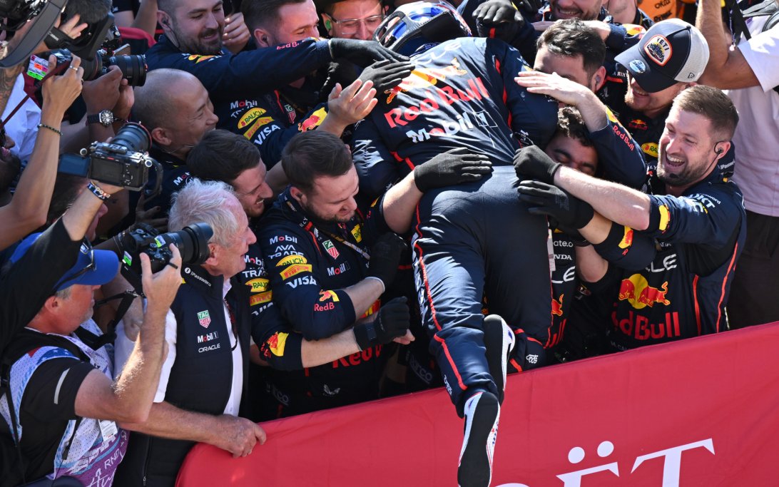 Verstappen Podium Austin