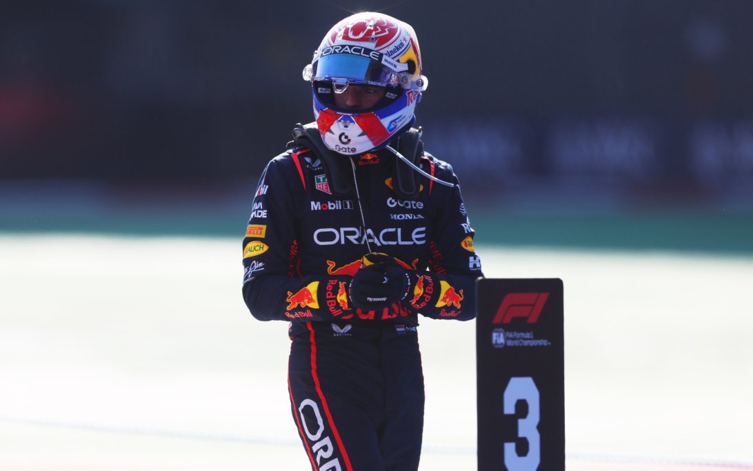 Verstappen, sorprendido por el podio en el GP de México tras un fin de semana complicado