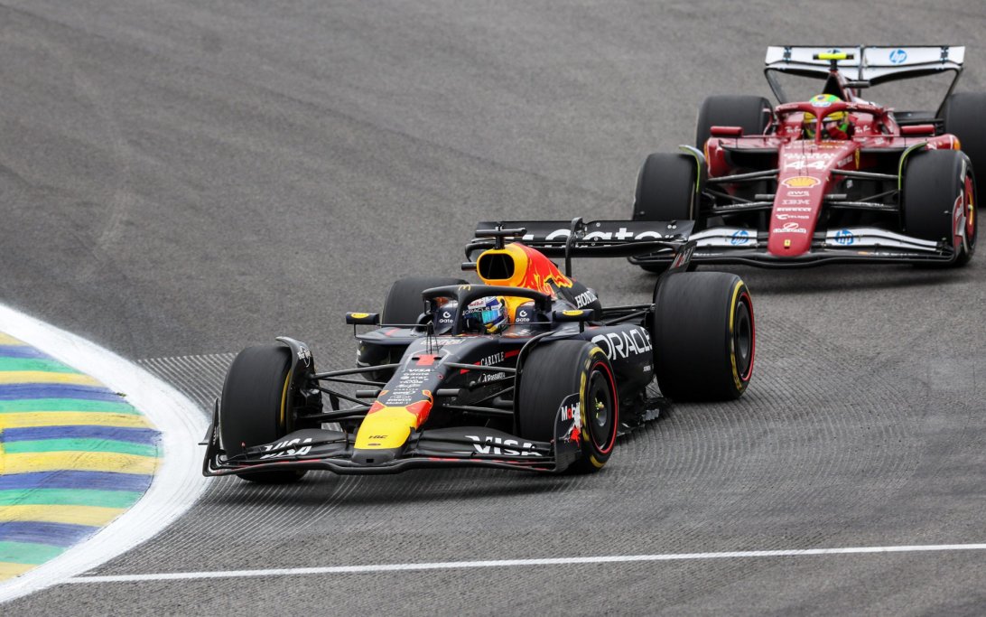 Verstappen Hamilton race Brazil