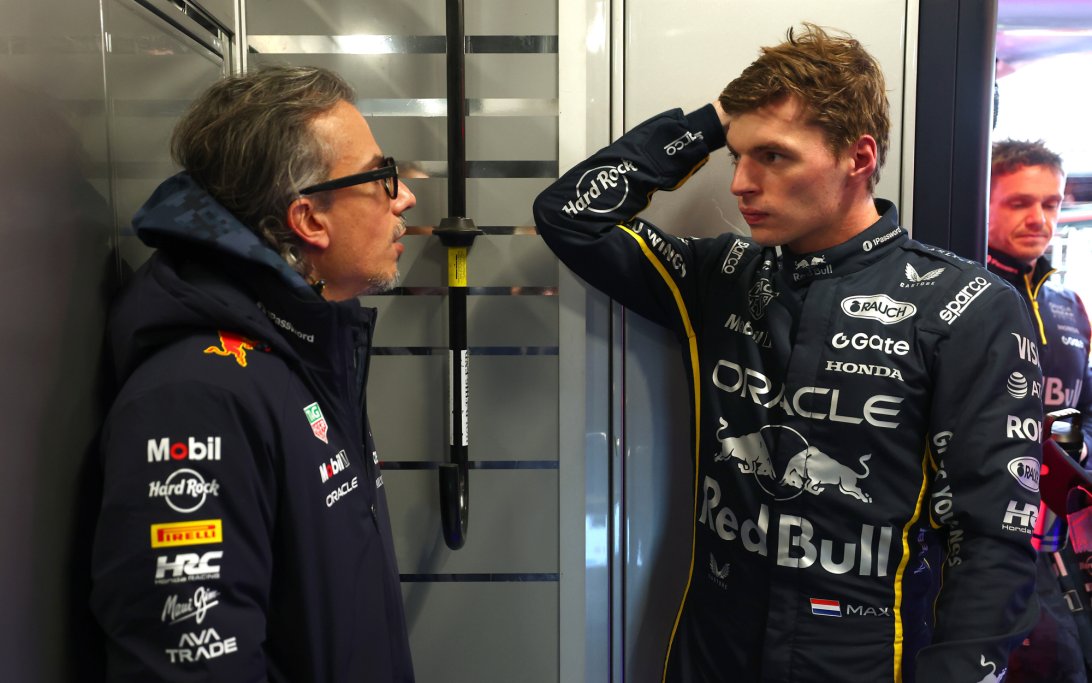 Mekies Verstappen Vegas FP1