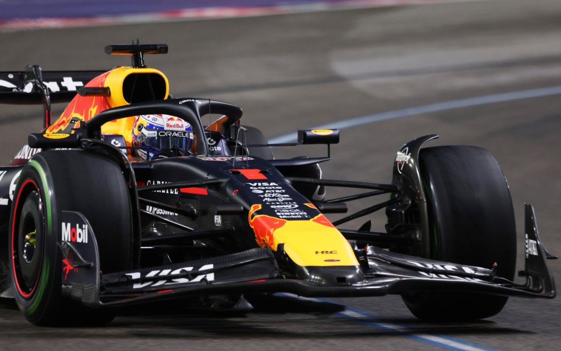 Verstappen FP3 Las Vegas wet