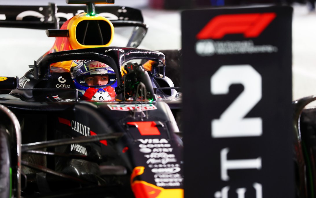 Verstappen P2 Las Vegas Q