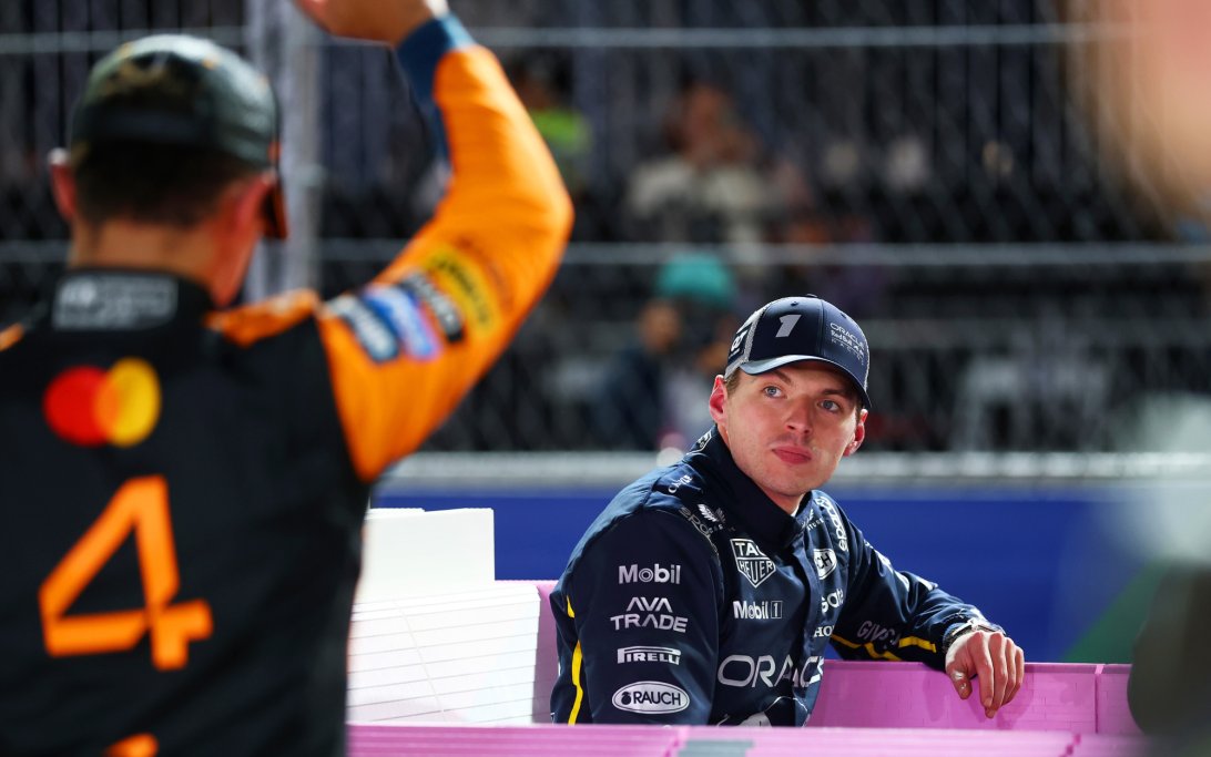 Norris Verstappen Las Vegas Post race
