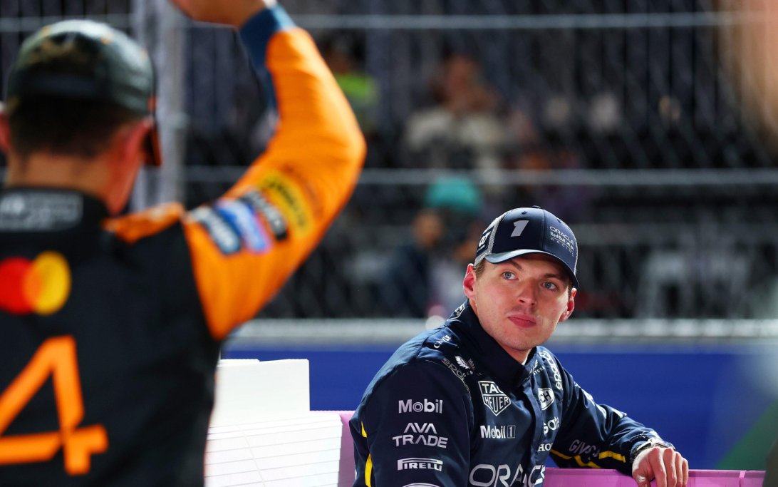 Norris Verstappen Las Vegas Post race