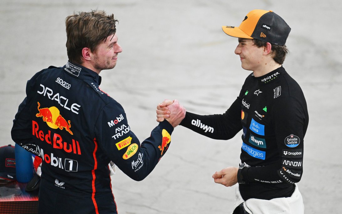 Verstappen Piastri Abu Dhabi