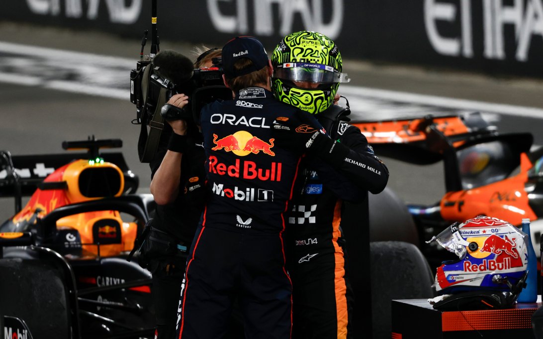 Verstappen Norris Abu Dhabi