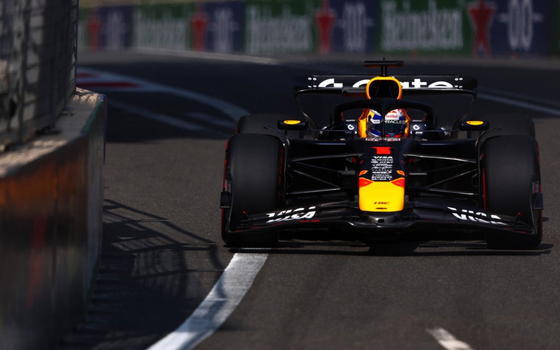 Verstappen FP1 Baku