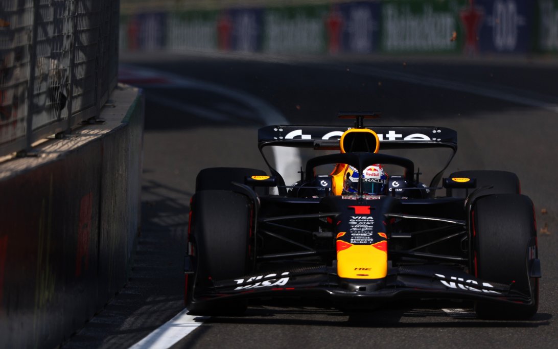 Verstappen FP2 Baku