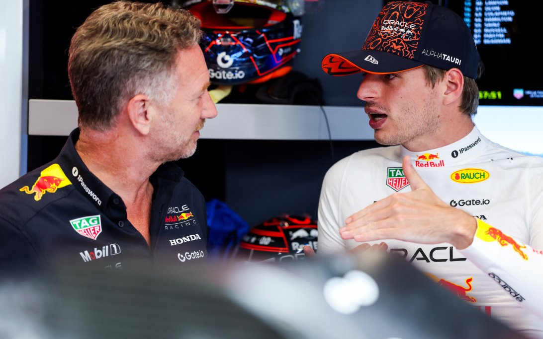 Verstappen Horner Austria