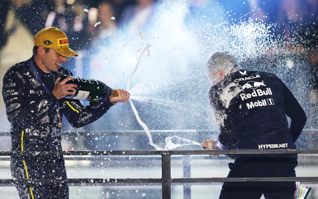 Verstappen Lambiase win Las Vegas
