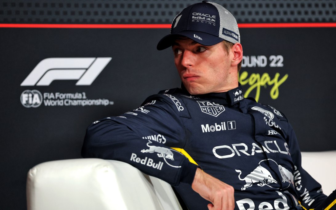 Verstappen Las Vegas Q Presser